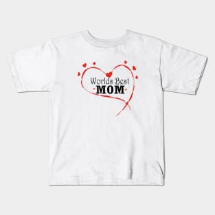 worlds best mom Kids T-Shirt